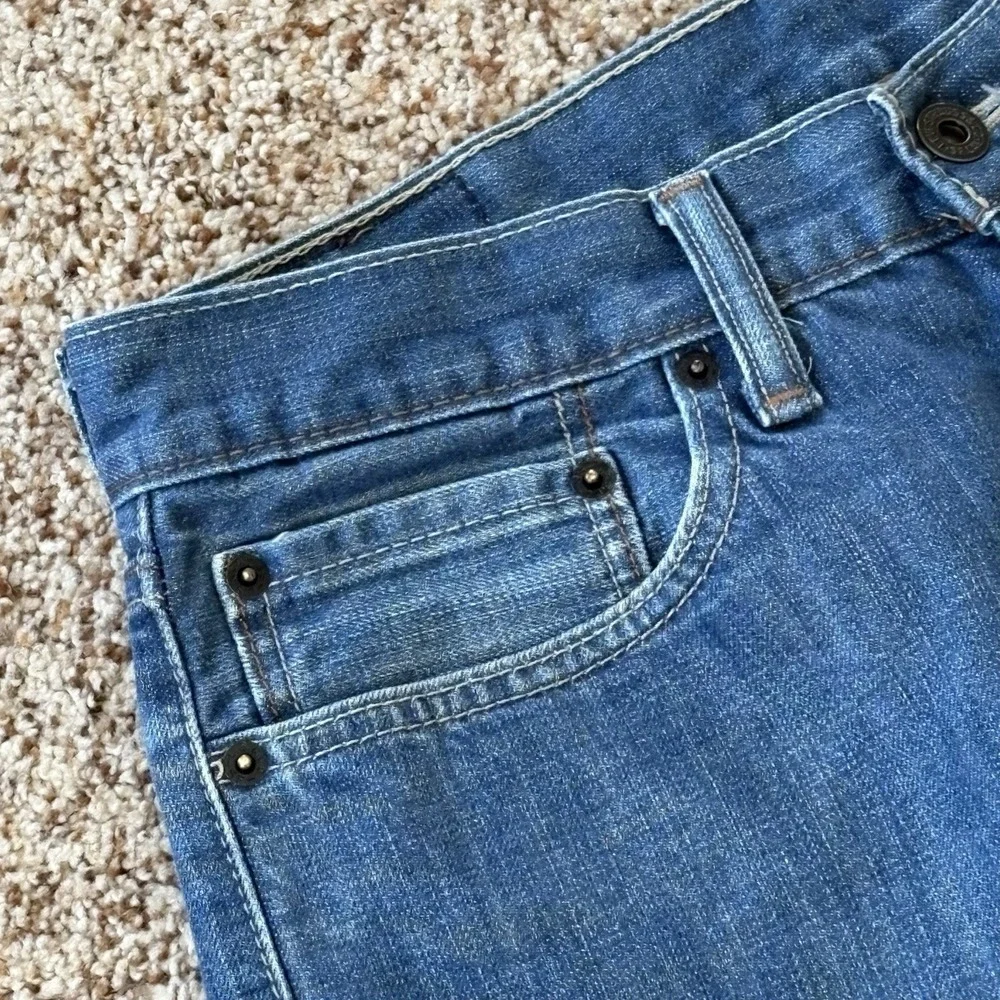 Levi's 514 Slim Straight Jeans Men 31x30 Medium Wash Cotton Zip‎ Fly Pockets
